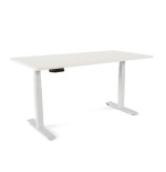 3105-MESA 160CM REGULABLE EN ALTURA ELECTRICAMENTE. TABLERO COLOR BLANCO ROCADA 2002XCR04