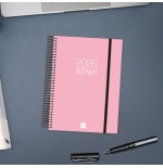 31071-AGENDA 2026 BASIC OPAQUE E10 155X212MM DIA PAGINA ROSA FINOCAM 742914526