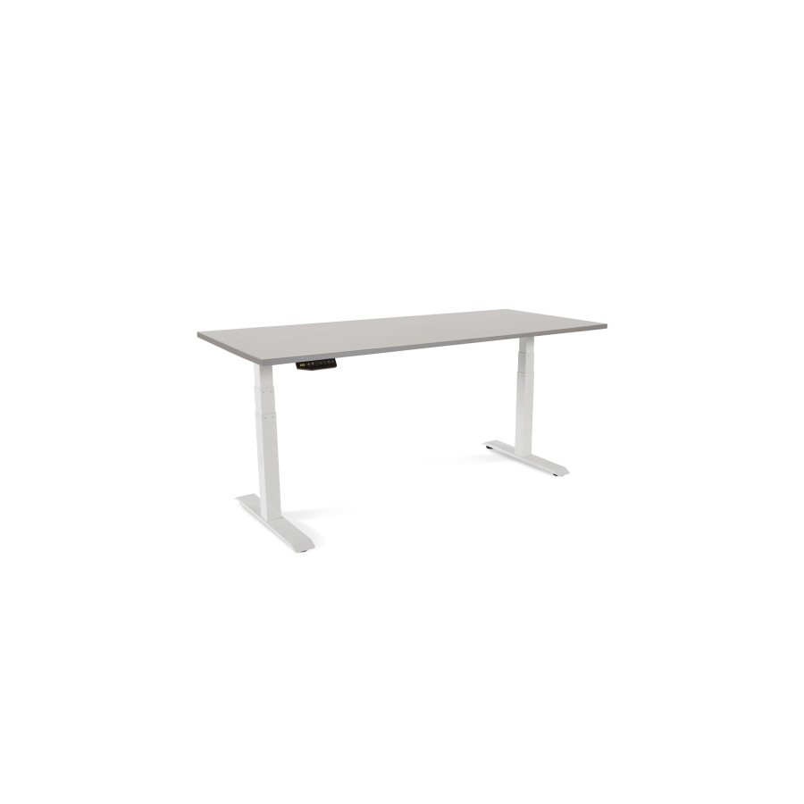 3108-MESA 180CM REGULABLE EN ALTURA ELECTRICAMENTE. TABLERO COLOR GRIS ROCADA 2003XCR02