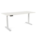 3109-MESA 180CM REGULABLE EN ALTURA ELECTRICAMENTE. TABLERO COLOR BLANCO ROCADA 2003XCR04