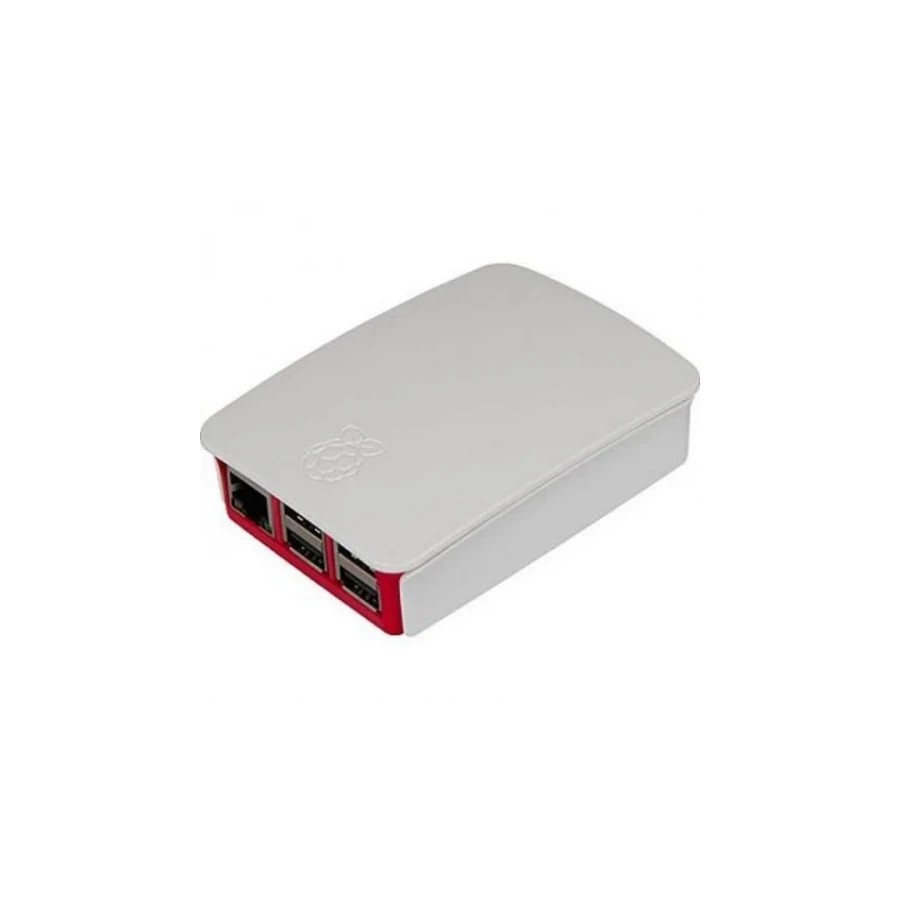 3111-CAJA PARA RASPBERRY PI 4,  BLANCO RASPBERRY