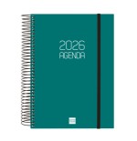 31116-AGENDA 2026 BASIC OPAQUE E10 155X212MM DIA PAGINA VERDE FINOCAM 742912026