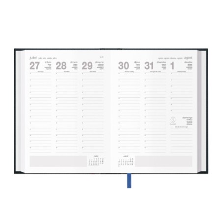 31181-AGENDA 2026 SEGOVIA SEMANA VISTA 14 X 20 CM. COLOR NEGRO CATALAN DOHE 11125 - 26