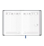 31181-AGENDA 2026 SEGOVIA SEMANA VISTA 14 X 20 CM. COLOR NEGRO CATALAN DOHE 11125 - 26