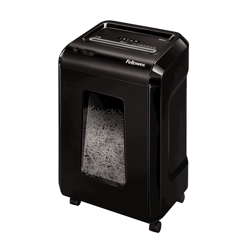 31193-Fellowes Powershred 92Cs triturador de papel Corte en tiras Negro