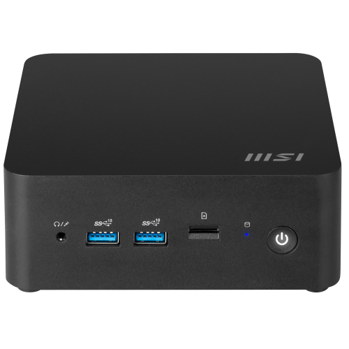 31201-MSI CUBI NUC 1MG-237BEU PC/estacion de trabajo barebone 0.84L sized PC Negro 150U IntelR SoC