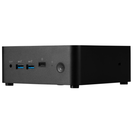 31202-MSI CUBI NUC 1MG-237BEU PC/estacion de trabajo barebone 0.84L sized PC Negro 150U IntelR SoC