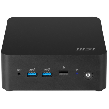 31203-MSI CUBI NUC 1MG-238BEU PC/estacion de trabajo barebone 0.84L sized PC Negro 120U IntelR SoC
