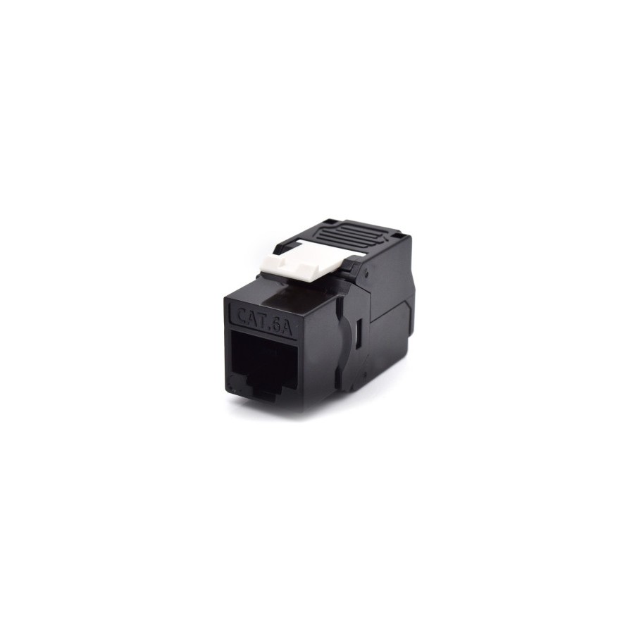 WP WPC-KEY-6AUP-TL/BL conector RJ45 Negro, Blanco
