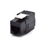 WP WPC-KEY-6AUP-TL/BL conector RJ45 Negro, Blanco