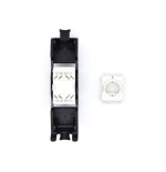 WP WPC-KEY-6AUP-TL/BL conector RJ45 Negro, Blanco