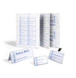 31220-Durable Etiquetas BadgemakerR para portanombres 40 x 75 mm