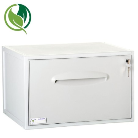 31267-MODULO ARCHISYSTEM PARA CARPETAS COLGANTES DIN A4 Y FOLIO 356X474X303 MM GRIS ARCHIVO 2000 8301C GS