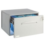 31268-MODULO ARCHISYSTEM PARA CARPETAS COLGANTES DIN A4 Y FOLIO 356X474X303 MM GRIS ARCHIVO 2000 8301C GS