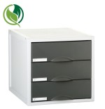 31269-MODULO ARCHISYSTEM DE 3 CAJONES 356X316X303 MM GRAFITO ARCHIVO 2000 8403C GF