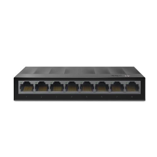 3127-TP-Link LS1008G No administrado Gigabit Ethernet (10/100/1000) Negro