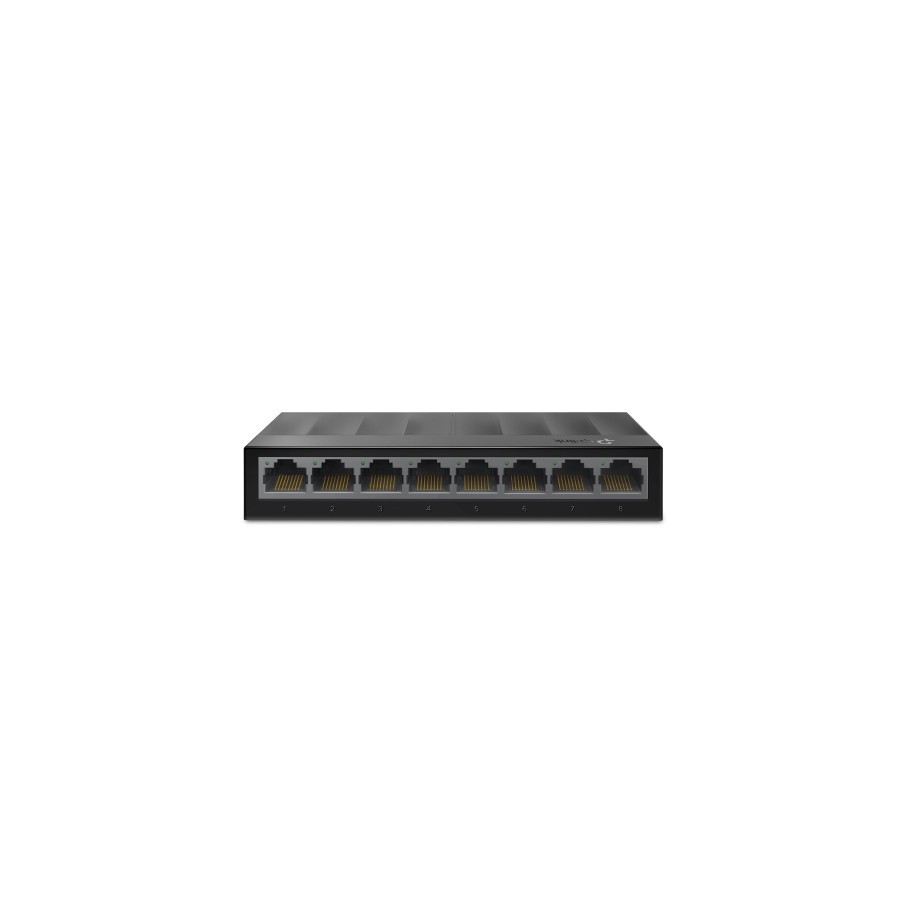 3127-TP-Link LS1008G No administrado Gigabit Ethernet (10/100/1000) Negro