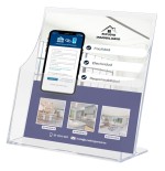 31288-Archivo 2000 6143 CS TP bandeja de escritorio/organizador Transparente