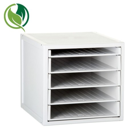 31305-MODULO ARCHISYSTEM DE 5 BANDEJAS 356X316X303 MM GRIS ARCHIVO 2000 8405B GS