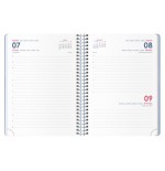 31323-AGENDA 2026 SYNCRO ESPIRAL DIA PAGINA 15 X 21 CM. AZUL DOHE 11628 - 26