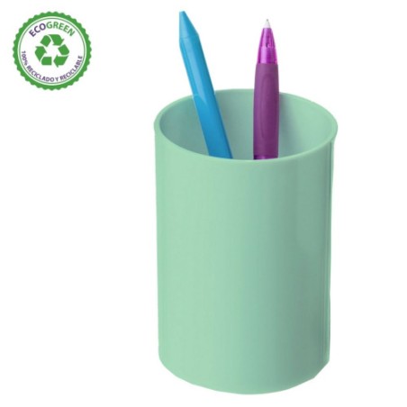 31330-PORTALAPICES ECOGREEN 100% RECICLADO Y RECICLABLE VERDE PASTEL 75X105 MM ARCHIVO 2000 771 VE PS
