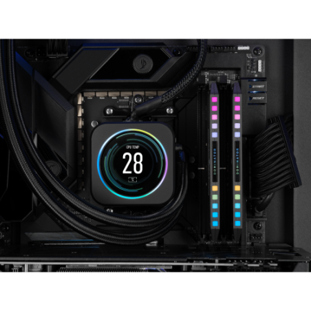 31437-MEMORIA CORSAIR DDR5 32GB 2X16GB PC5200 DOMINATOR PLATINUM RGB CMT32GX5M2B5200Z40