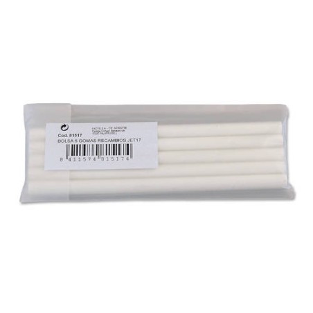 3146-BOLSA 5 RECAMBIOS GOMAS JET ERASER MILAN 81517
