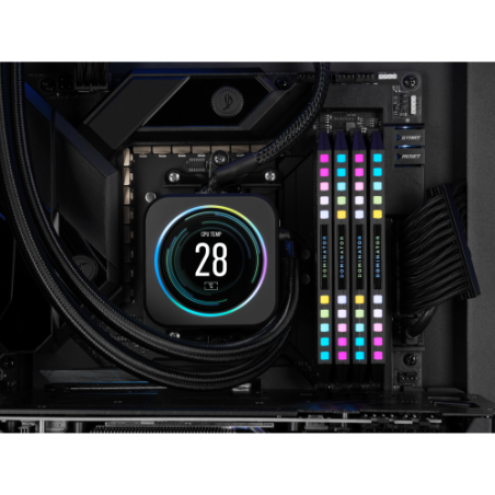 31463-MEMORIA CORSAIR DDR5 64GB 4X16GB PC5600 DOMINATOR PLATINUM RGB CMT64GX5M4B5600Z36