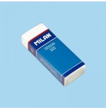 3153-GOMA PARA OFICINA BLANCA CON FUNDA Y CELOFAN MILAN CPM320