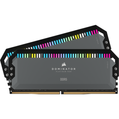 31550-MEMORIA CORSAIR DDR5 32GB 2X16GB PC6000 DOMINATOR PLATINUM RGB CMT32GX5M2B6000Z30K