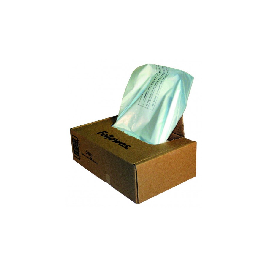 316-PACK 50 BOLSAS RESIDUOS 165 LITROS FELLOWES 36055