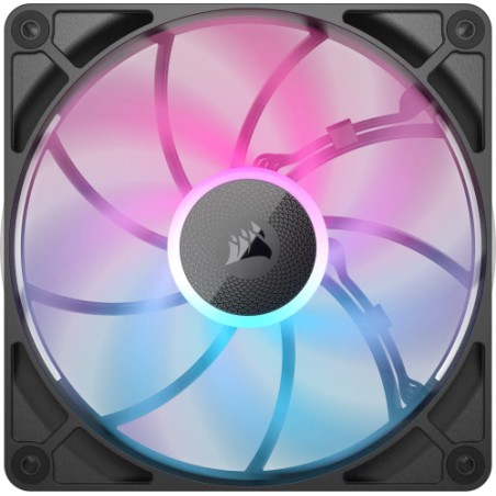 31764-Corsair iCUE LINK RX140 MAX RGB Carcasa del ordenador Ventilador 14 cm Negro 1 pieza(s)