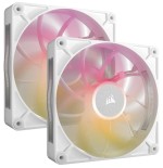 31769-Corsair iCUE LINK RX140 MAX RGB Carcasa del ordenador Ventilador 14 cm Blanco 2 pieza(s)