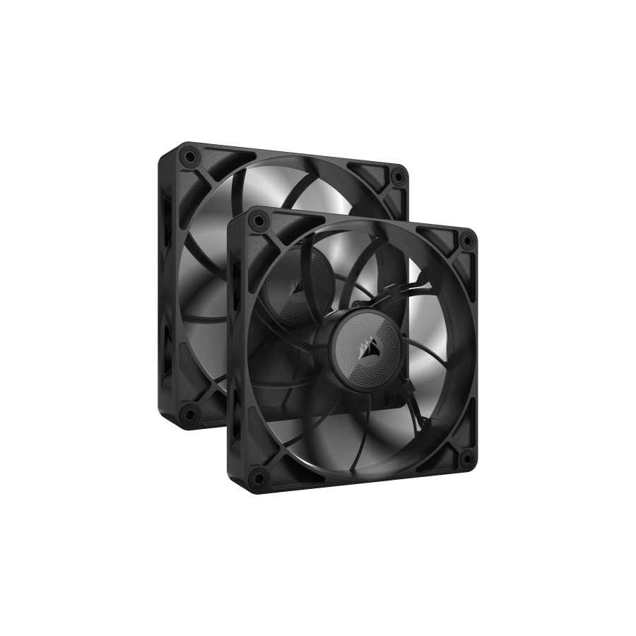 31772-Corsair iCUE LINK RX140 MAX Carcasa del ordenador Ventilador 14 cm Negro 2 pieza(s)