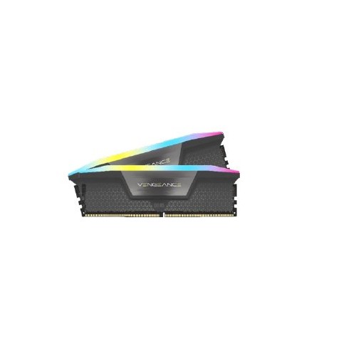 31816-MEMORIA CORSAIR DDR5 64GB 2X32GB PC6400 VENGEANCE RGB CMH64GX5M2B6000Z28