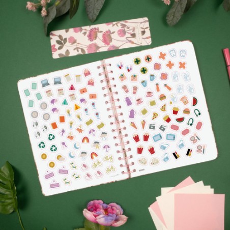 31842-AGENDA 2026 MONIQUILLA E10 155X212MM SEMANA VISTA HORIZONTAL AMAPOLA FINOCAM 770100126