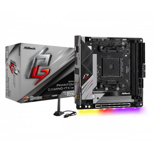 31864-Asrock B550 Phantom Gaming-ITX/a Zocalo AM4 Mini ITX AMD B550
