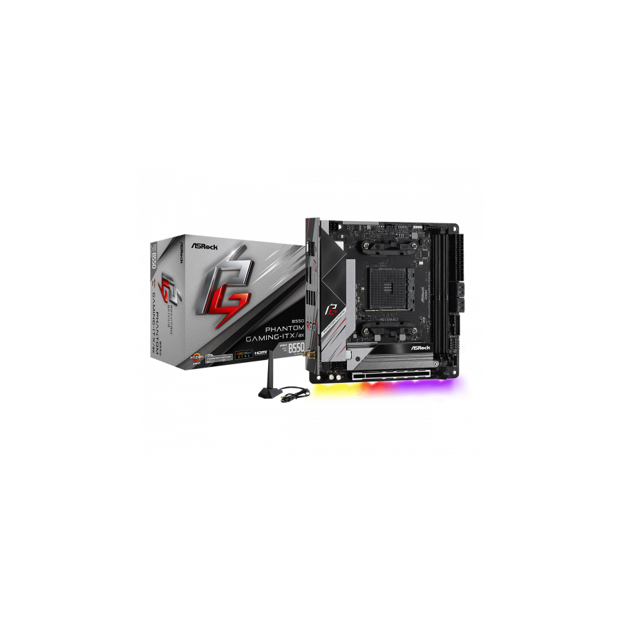31864-Asrock B550 Phantom Gaming-ITX/a Zocalo AM4 Mini ITX AMD B550