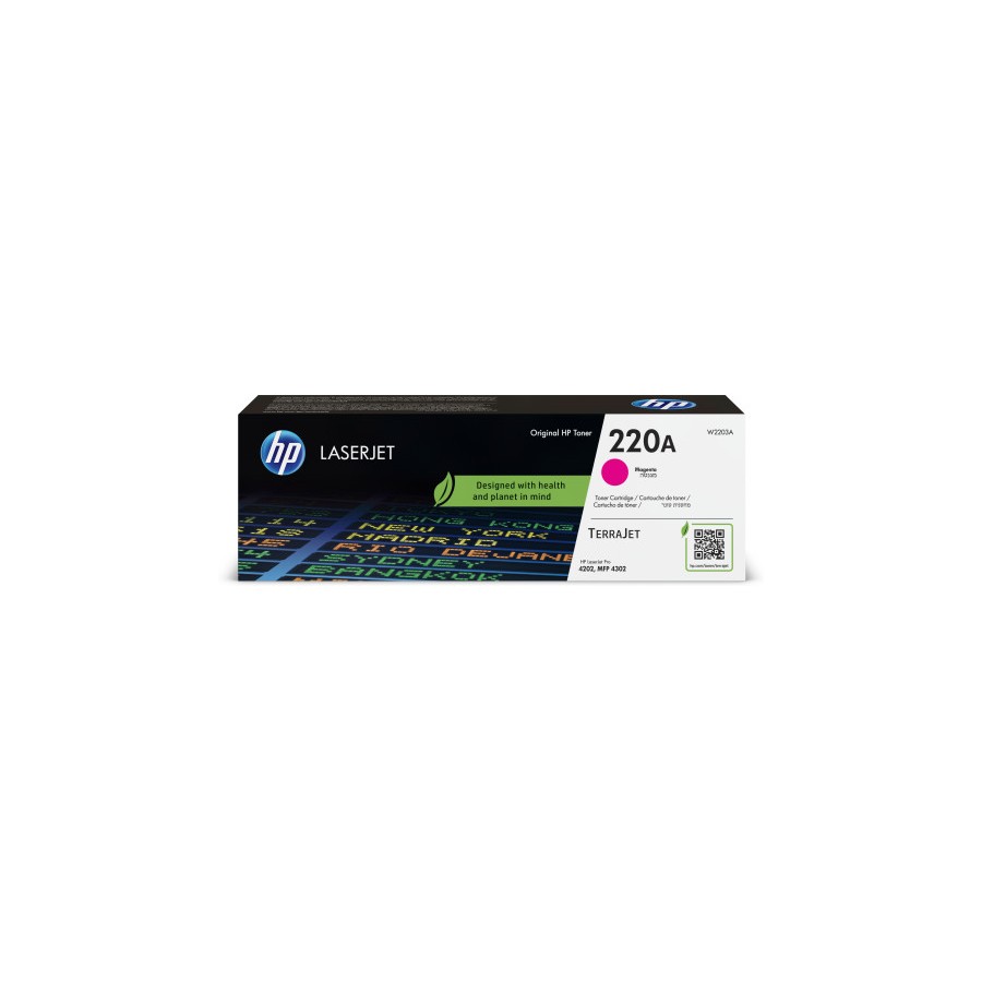 31869-HP Cartucho de toner Original LaserJet 220A magenta