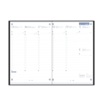 31903-AGENDA 2026 MINIMAL A5 15X21CM SEMANA VISTA COLOR NEGRO OXFORD 400201725