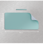 31907-ALFOMBRILLA DE SOBREMESA 80 X 40 CM, MENTA LEITZ 53820051