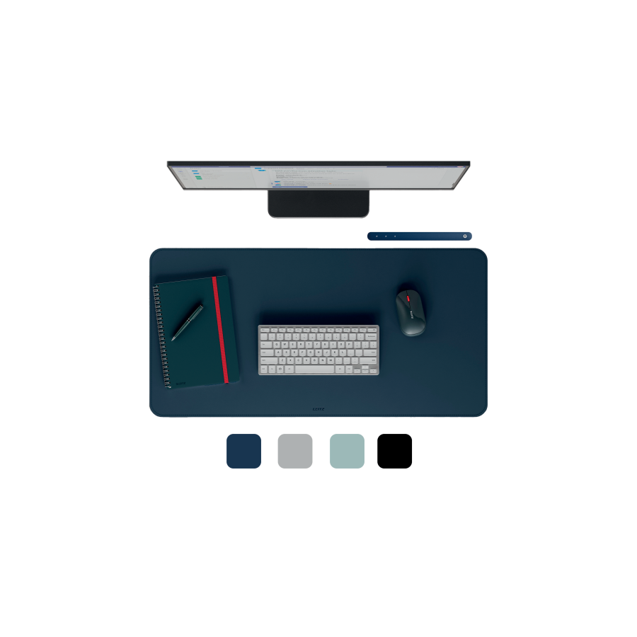 31908-ALFOMBRILLA DE SOBREMESA 80 X 40 CM, AZUL OSCURO LEITZ 53820068