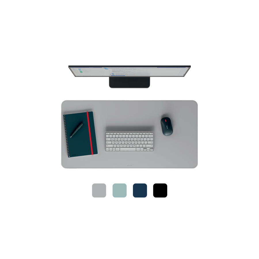 31910-ALFOMBRILLA DE SOBREMESA 80 X 40 CM, GRIS CLARO LEITZ 53820085