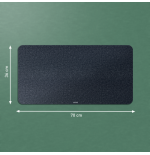 31913-ALFOMBRILLA DE SOBREMESA DE FIELTRO 70 X 36 CM, GRIS LEITZ 53830089