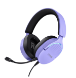 31998-Trust GXT 490P FAYZO Auriculares Alambrico Diadema Juego USB tipo A Negro, Purpura