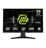 32013-MSI MAG 242F pantalla para PC 60,5 cm (23.8") 1920 x 1080 Pixeles Full HD LCD Negro