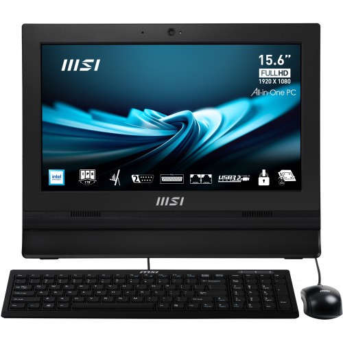 32029-MSI Pro AP162T ADL-042XEU All-in-One PC IntelR N N100 39,6 cm (15.6") 1920 x 1080 Pixeles Pantalla tactil PC todo