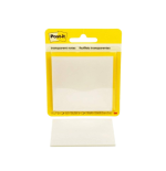 32041-PACK 36 HOJAS DE NOTAS TRANSPARENTES 600 TRSPT 73X73MM. POST