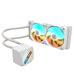 32081-GIGABYTE GAMING 240 ICE Refrigeracion Liquida para CPU - 2x120mm Ventiladores ARGB, mecanismo de enclavamiento des