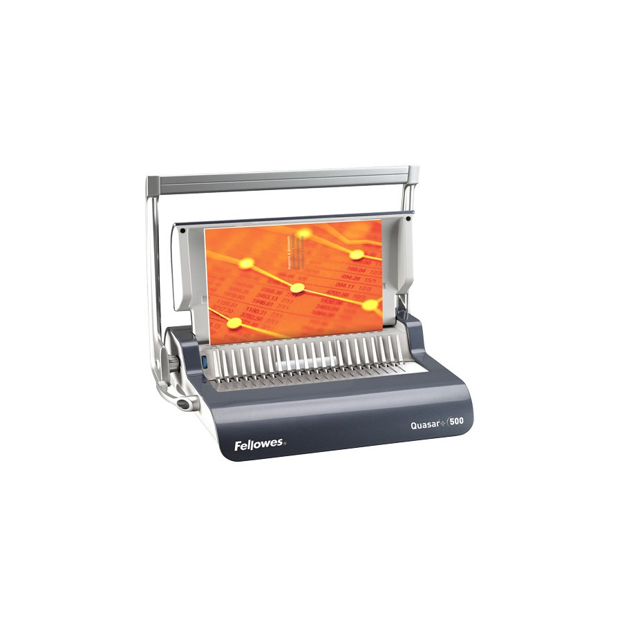 321-ENCUADERNADORA CANUTILLO PLASTICO QUASAR+ FELLOWES 5627701